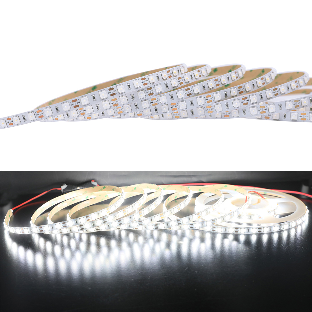 Diffuse Reflection 6060 SMD Brightest Single Color LED Strips With 180 Degree Lens Diffuse Reflection 6060 SMD Brightest Single Color LED Strips With 180 Degree Lens